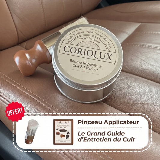 Coriolux — Baume Réparateur Cuir & Mobilier